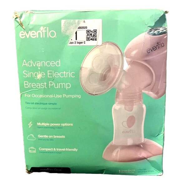 EVENFLO ADVANCED SINGLE ELECTRIC BREAST PUMP Occasional Use Pumping *NEW in box - Picture 1 of 12